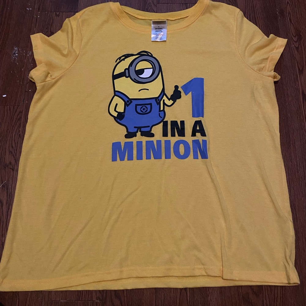 Womens Minion Pajama Shirt